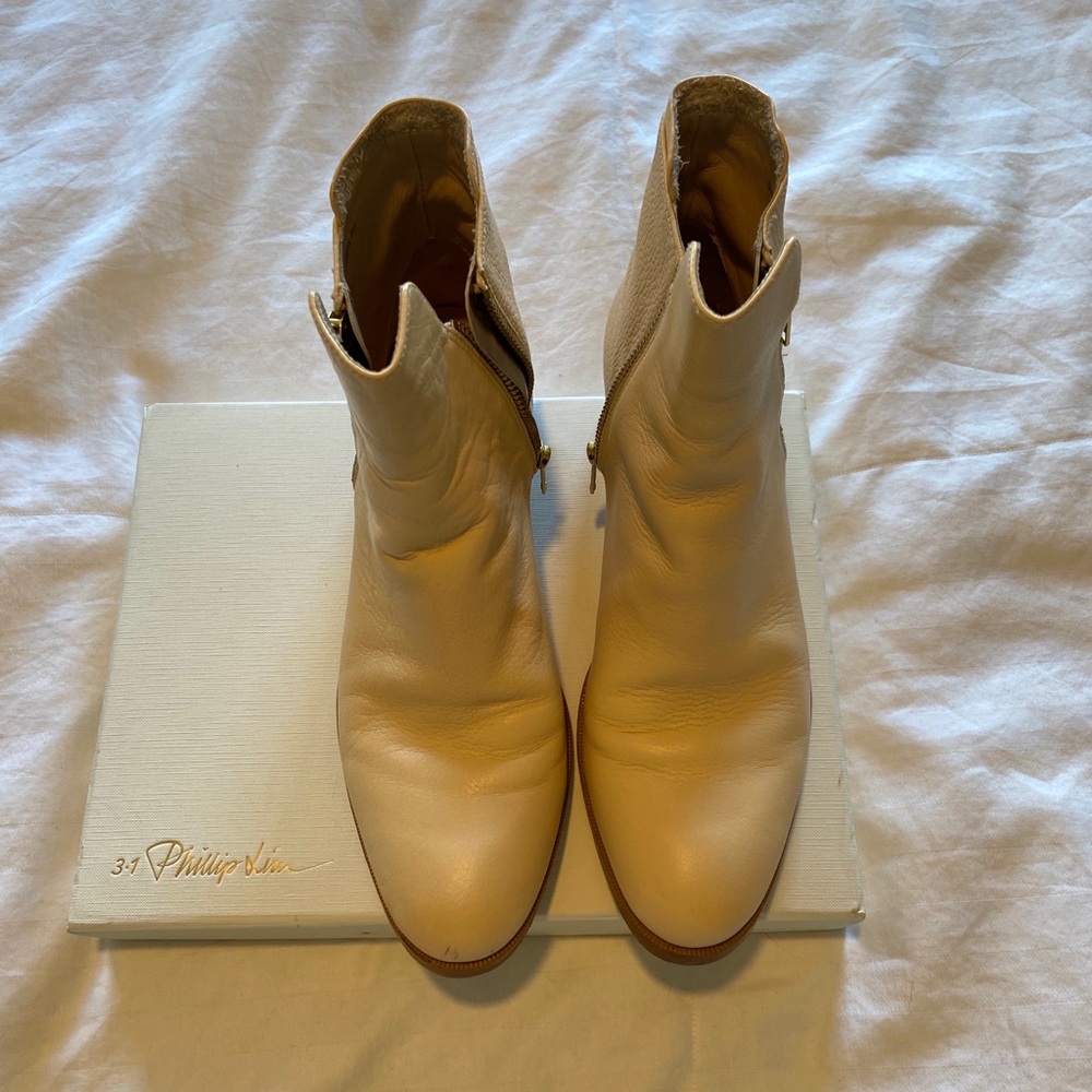 Phillip Lim Alexa Boot in Cream